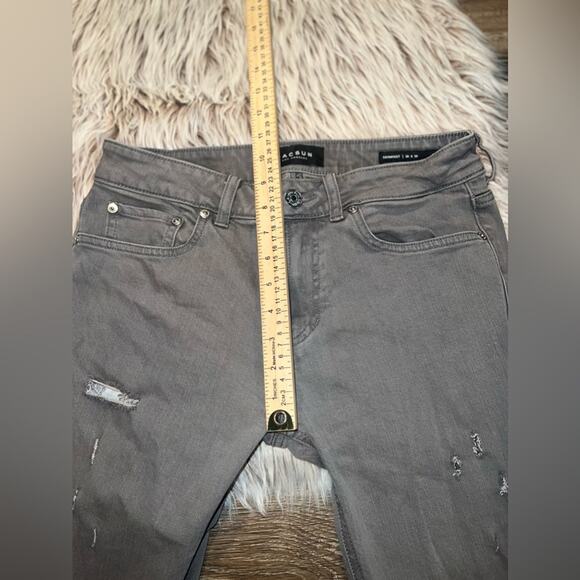 PACSUN women’s grey distressed skinniest jeans - Picture 8 of 10